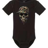 Baby Camoflauge Skeleton Halloween Costume, Halloween Wear