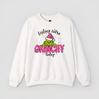 Feeling Extra Grinchy_Retro Christmas Shirt Design Noahs ark box