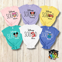 Disney Squad Mickey and Friends Shirt