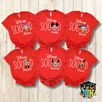 Custom Disney Squad Mickey and Friends Shirt