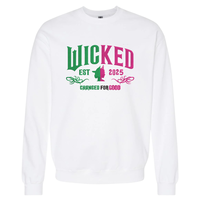 Wicked Changed For Good Embroidery Design, Wicked Musical Inspired Embroidery Sweatshirt Noahs Ark Box