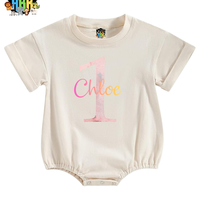 1st Birthday Romper Girl