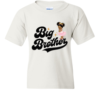 Custom Personalized Big Sister and Big Brother family T-shirt custom birthday T-shirt  Birthday Boy / Girl Custom Tee Birthday Party Shirt