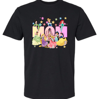 Disney Princess Birthday Family Shirts 