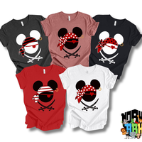 Custom Disney Pirate Family Shirts