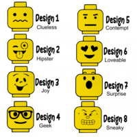 Lego Personalized Family Shirts with Facial Expression Legoland T-Shirts