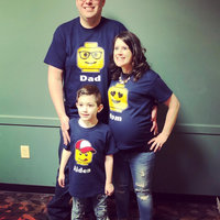 Lego Personalized Family Shirts with Facial Expression Legoland T-Shirts