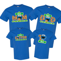 Family Matching Uno Birthday Party Shirt custom birthday tshirt noahs ark box 1