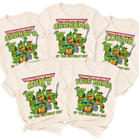 Turtles Birthday Family Matching T-shirt, Custom Turtle Birthday Party T-shirt,Turtles Matching T-shirt,Movie Toddler Tee, Green Turtles Tee