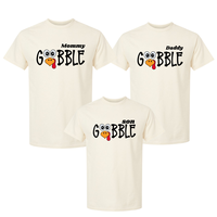 Thanksgiving "Gobble" Crew Family Matching Shirts 2025