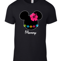 Custom Disney Aulani Hawaii Family Mickey Mouse and Minnie Mouse T-Shirt