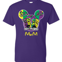 Custom Disney Mardi Gras Vacation Family and Friends T-Shirt *NEW 2026*