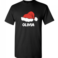 Christmas Santa Hat Shirts | Disney Christmas | Disney Shirt | Disney Shirts | Disney World | Disneyland | Christmas Shirts