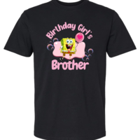Spongebob Family Matching Birthday Shirt