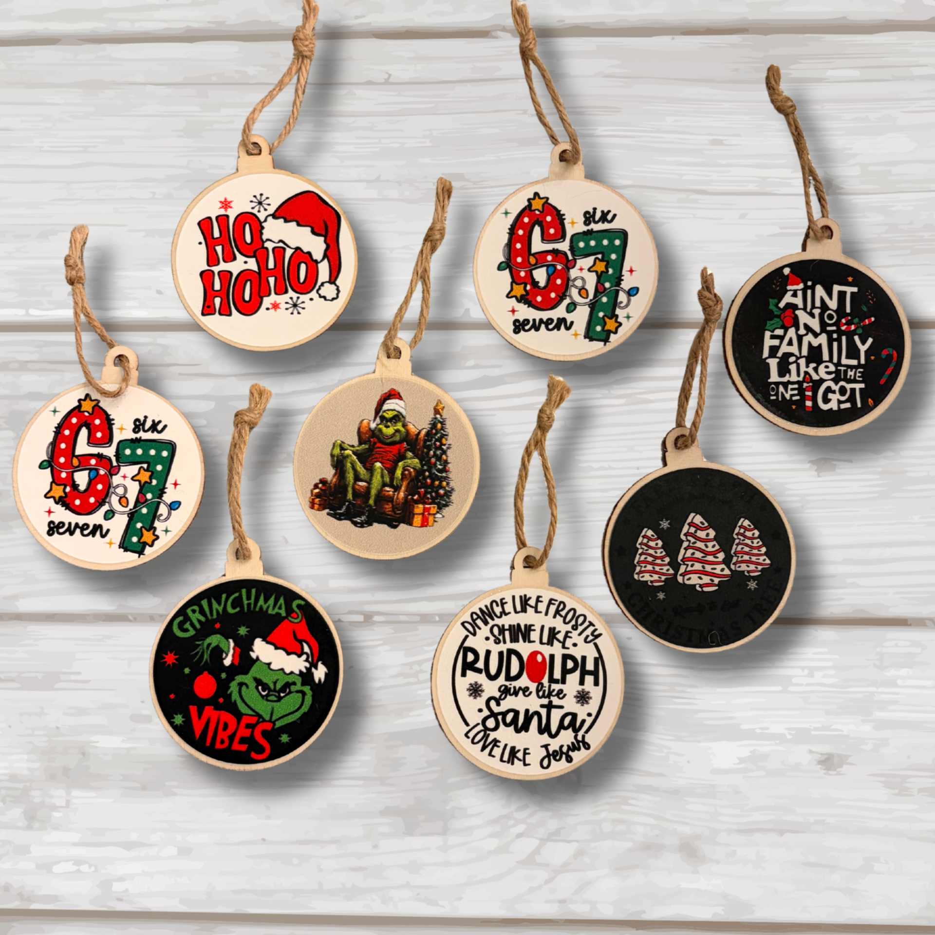 Noahs ark box  noah ark box Custom Design Christmas Ornament_ Personalized Ceramic Ornament_Personalized Text_ Your Design Here_ Custom Ornament Text Color Keepsake