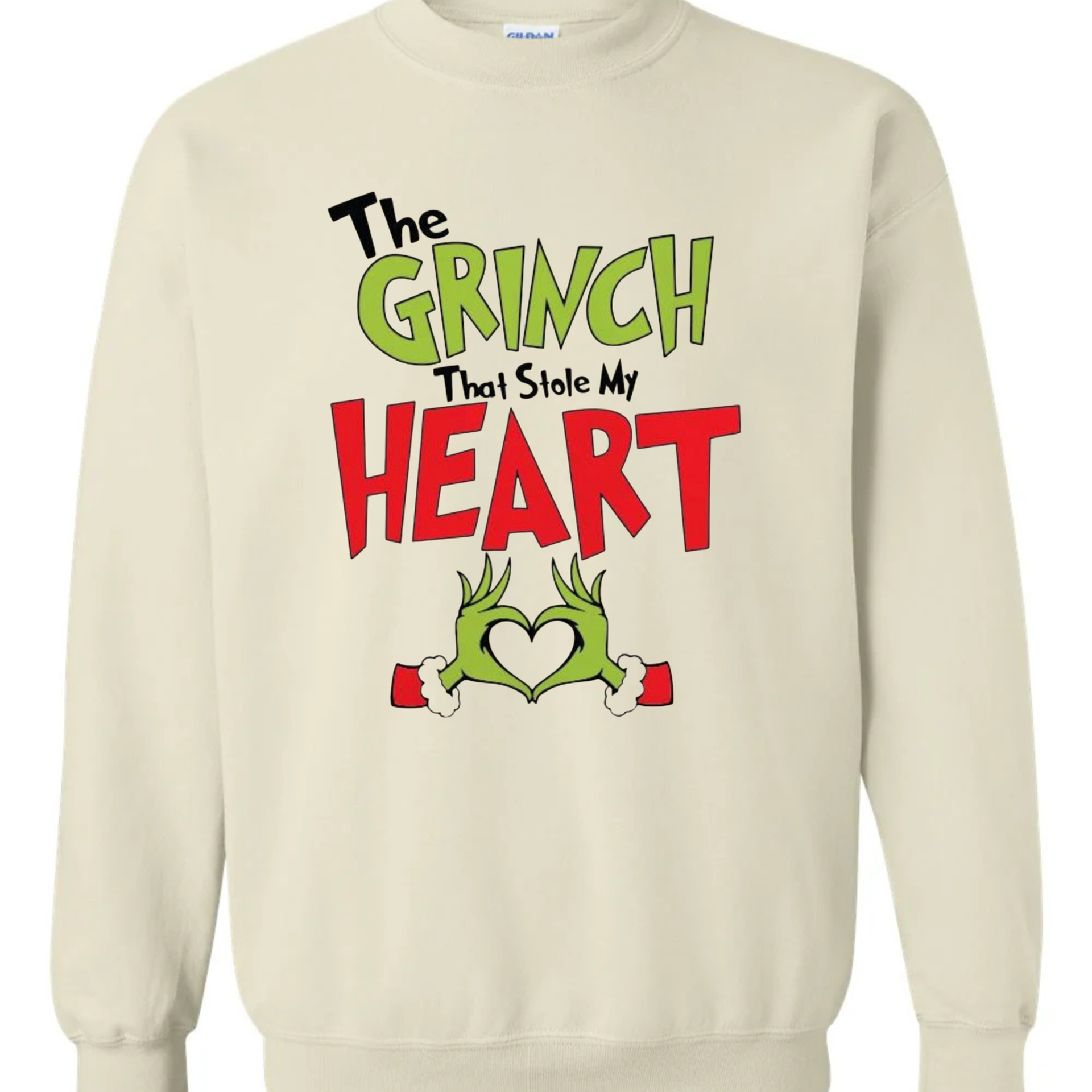 Couple Sweatshirt Grinchy  Christmas Shirt Design