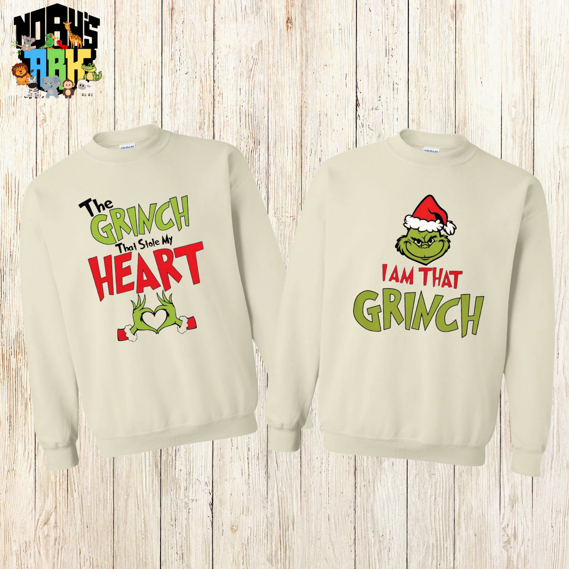 Couple Sweatshirt Grinchy  Christmas Shirt Design