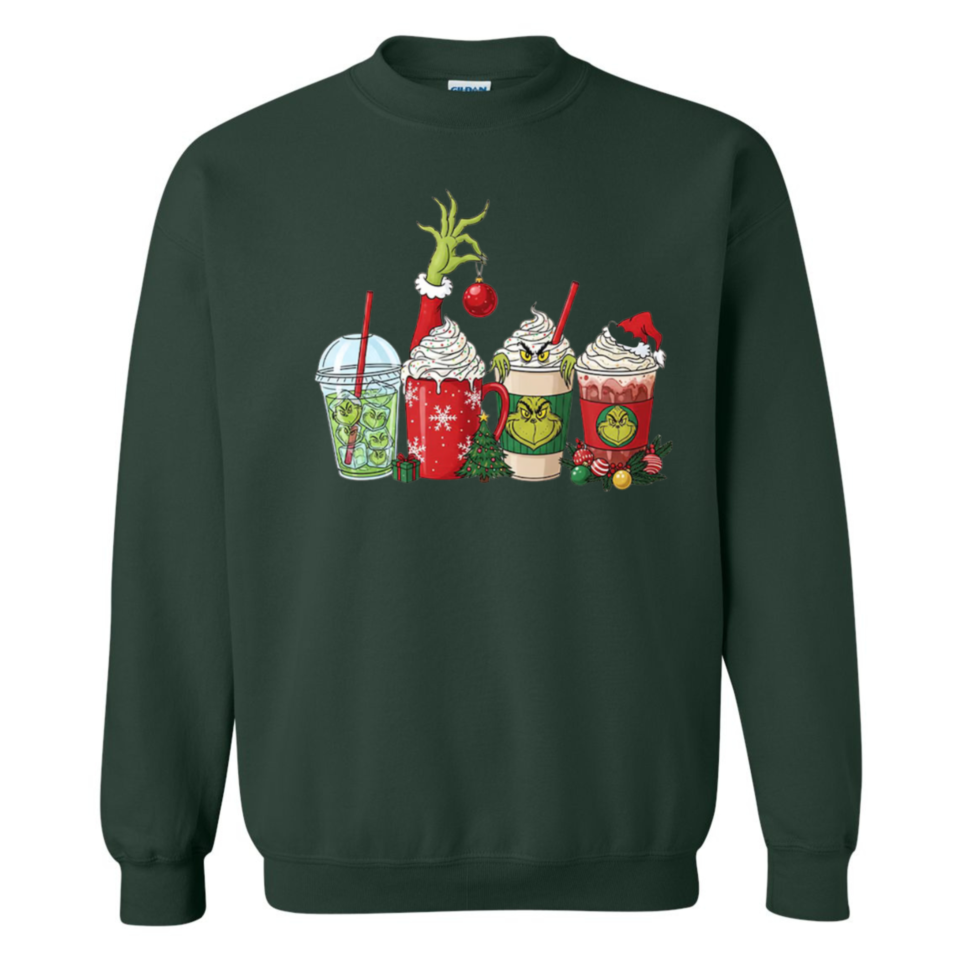 Grinch Sweatshirt, Grinch Shirt, Grinchmas Shirt, Grinchmas Sweatshirt, Funny Christmas, Grinch Coffee Drink Shirt, Christmas Coffee Shirt