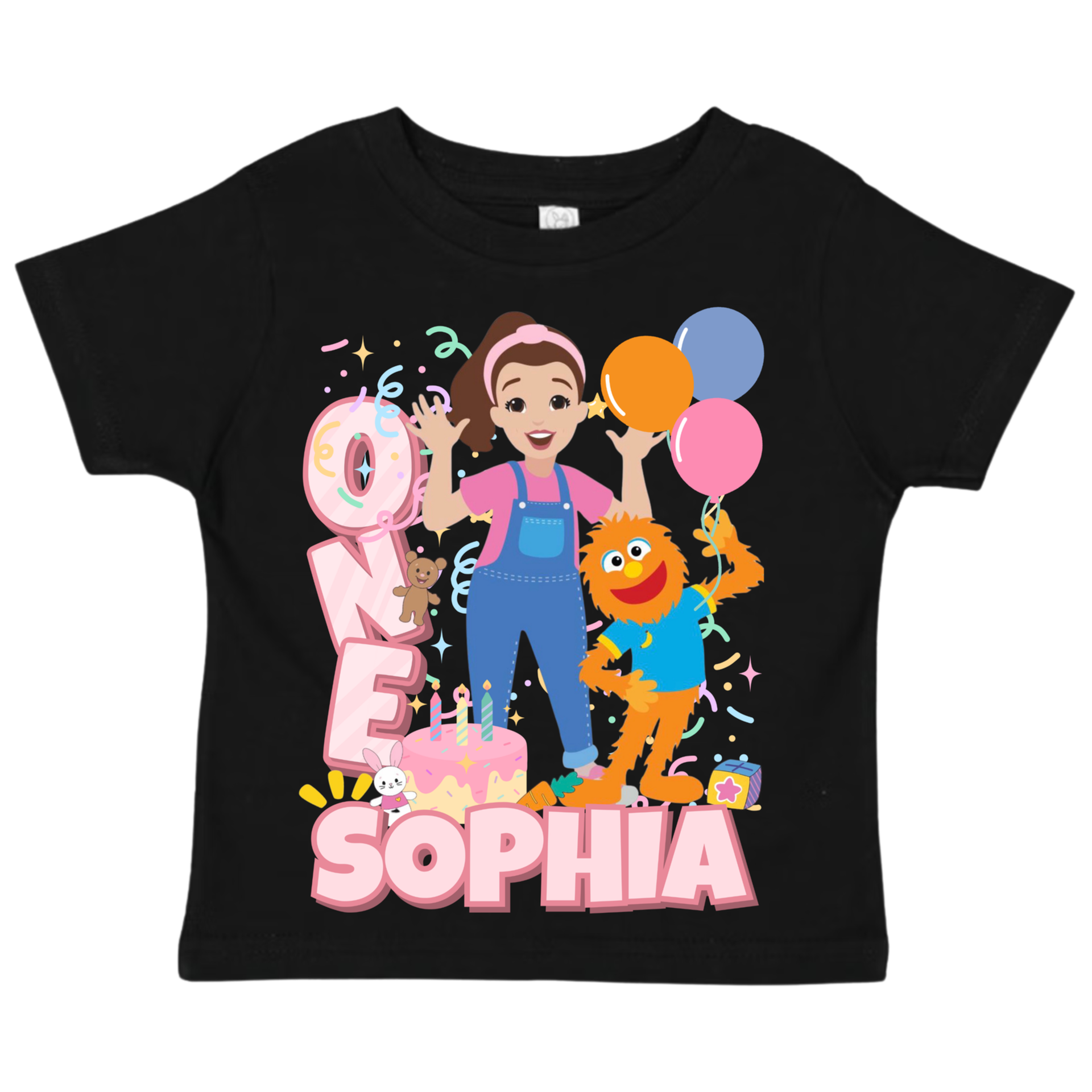 Can You Say One Shirt - Custom Ms Rachel Birthday Girl Shirt