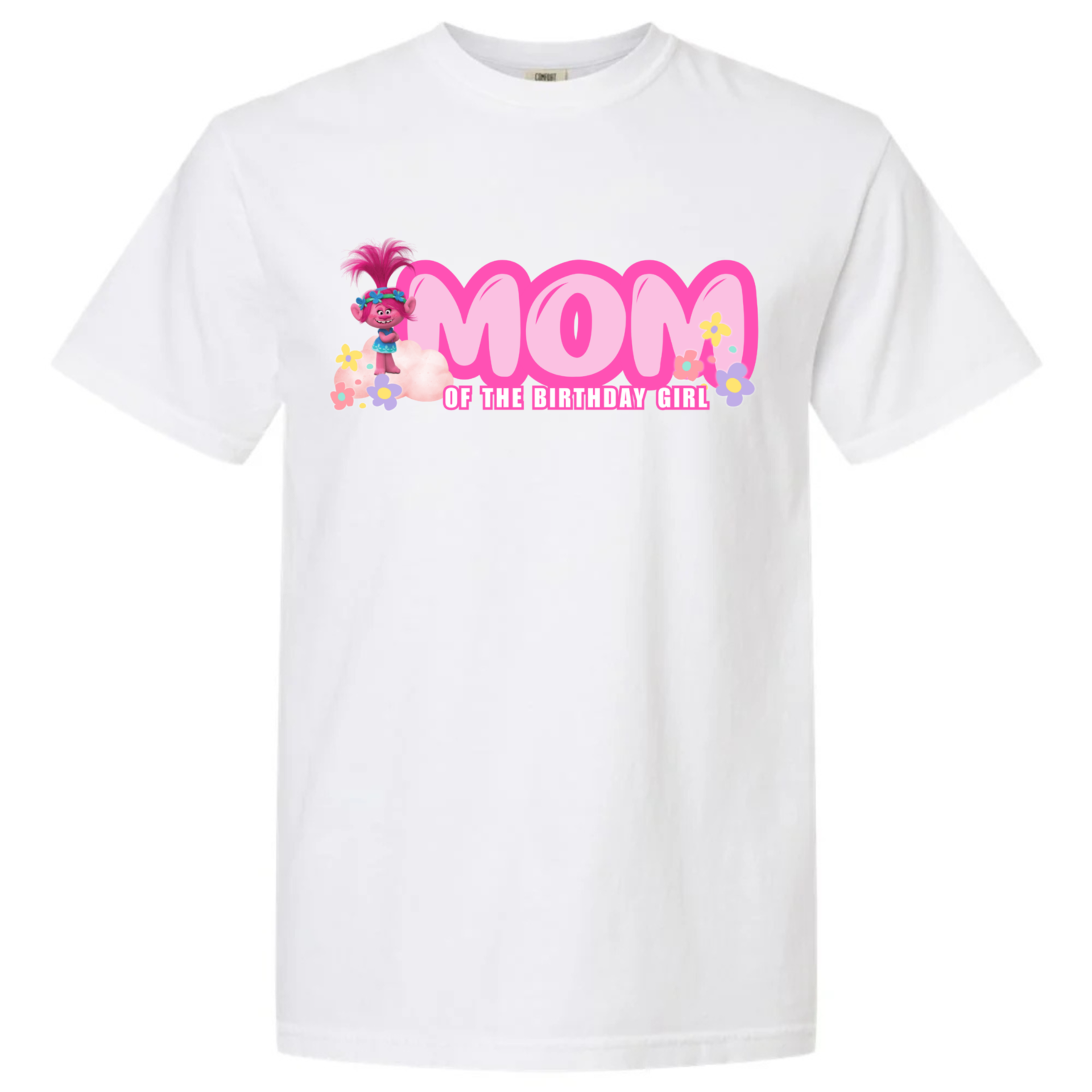 TROLL BIRTHDAY FAMILY MATCHING TSHIRT GIRL TWO NOAHS ARK BIRTHDAY