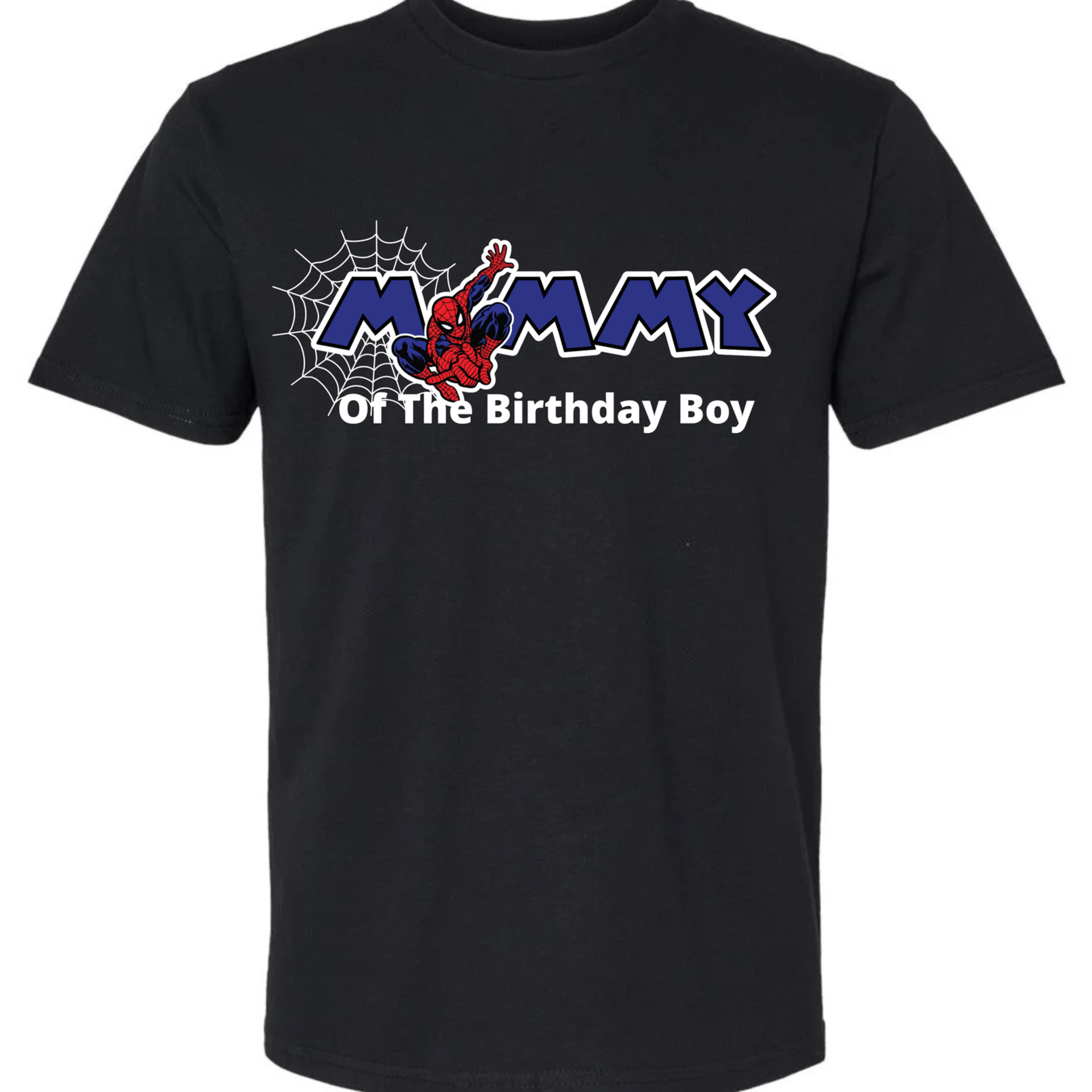 Spiderman Family Birthday Shirts