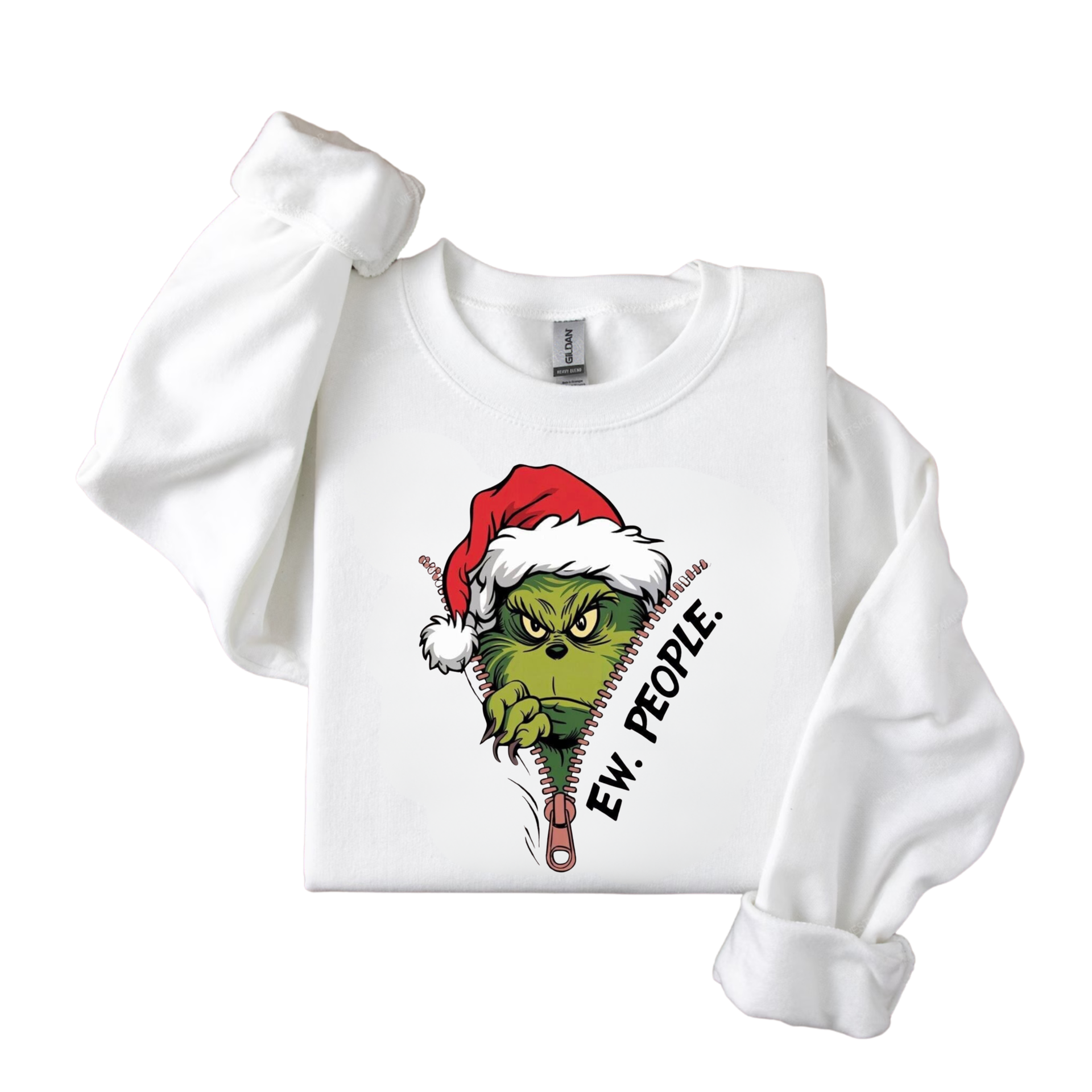 Ew People Grinch Sweatshirt - Noahs Ark Box