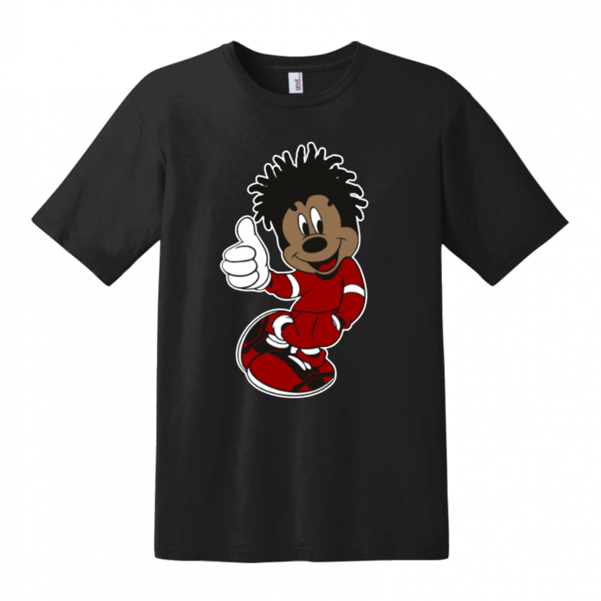 Custom Afro Mickey and Minnie Family Disney Shirts