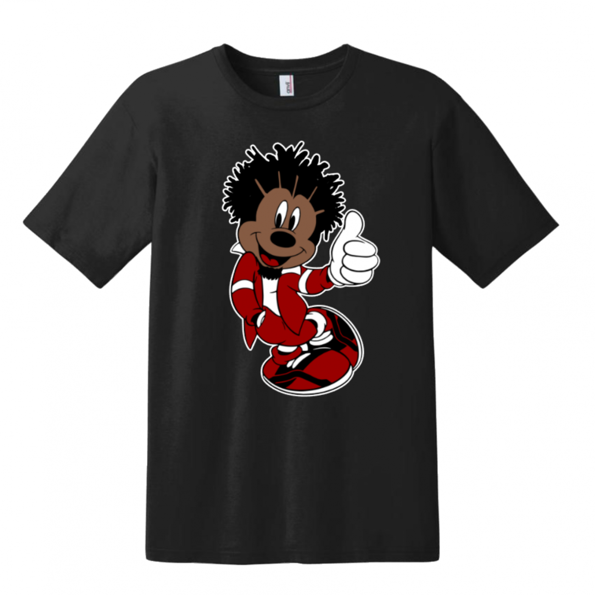 Custom Afro Mickey and Minnie Family Disney Shirts