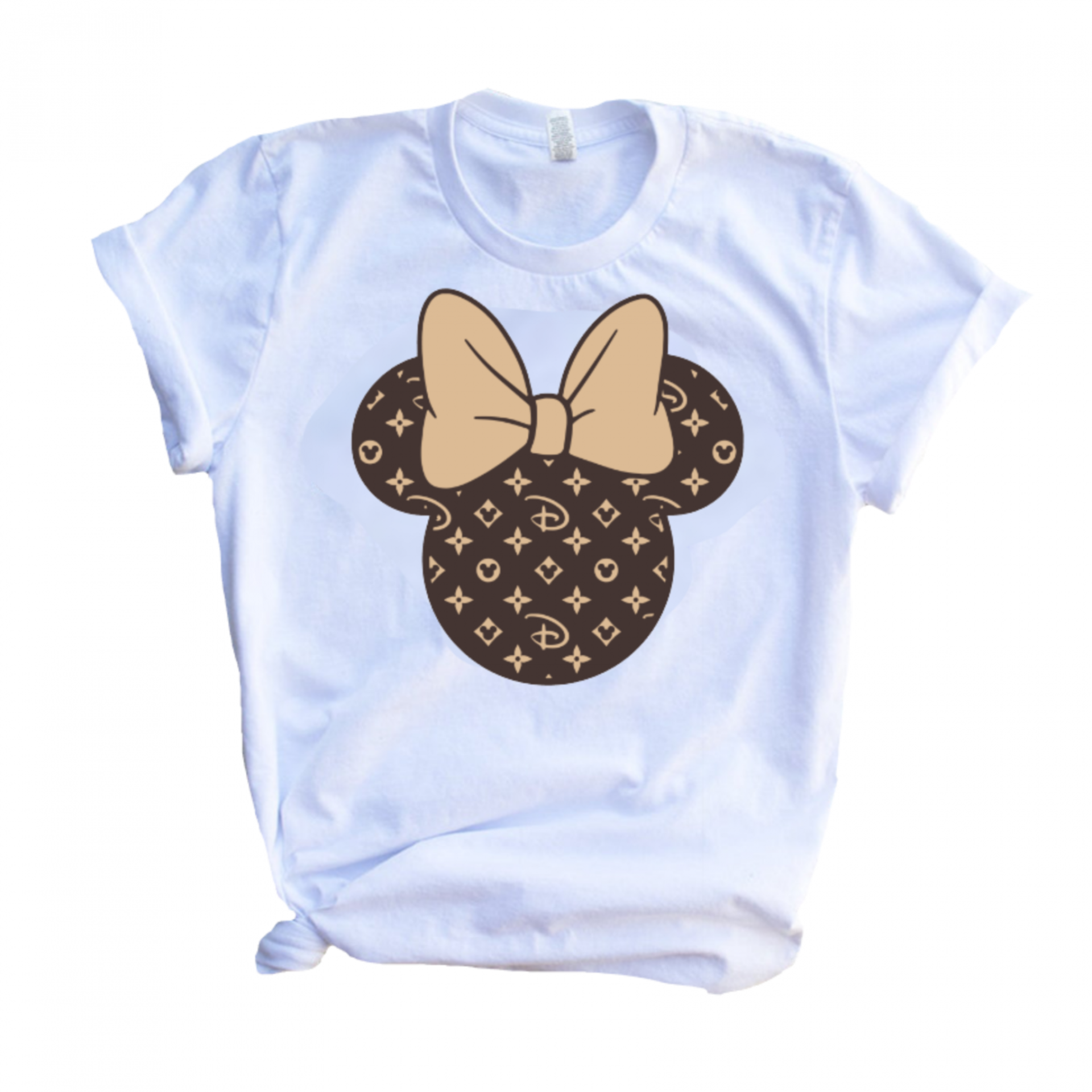 Custom Disney Monogram, Mickey Minnie Mouse and Friends T-Shirt