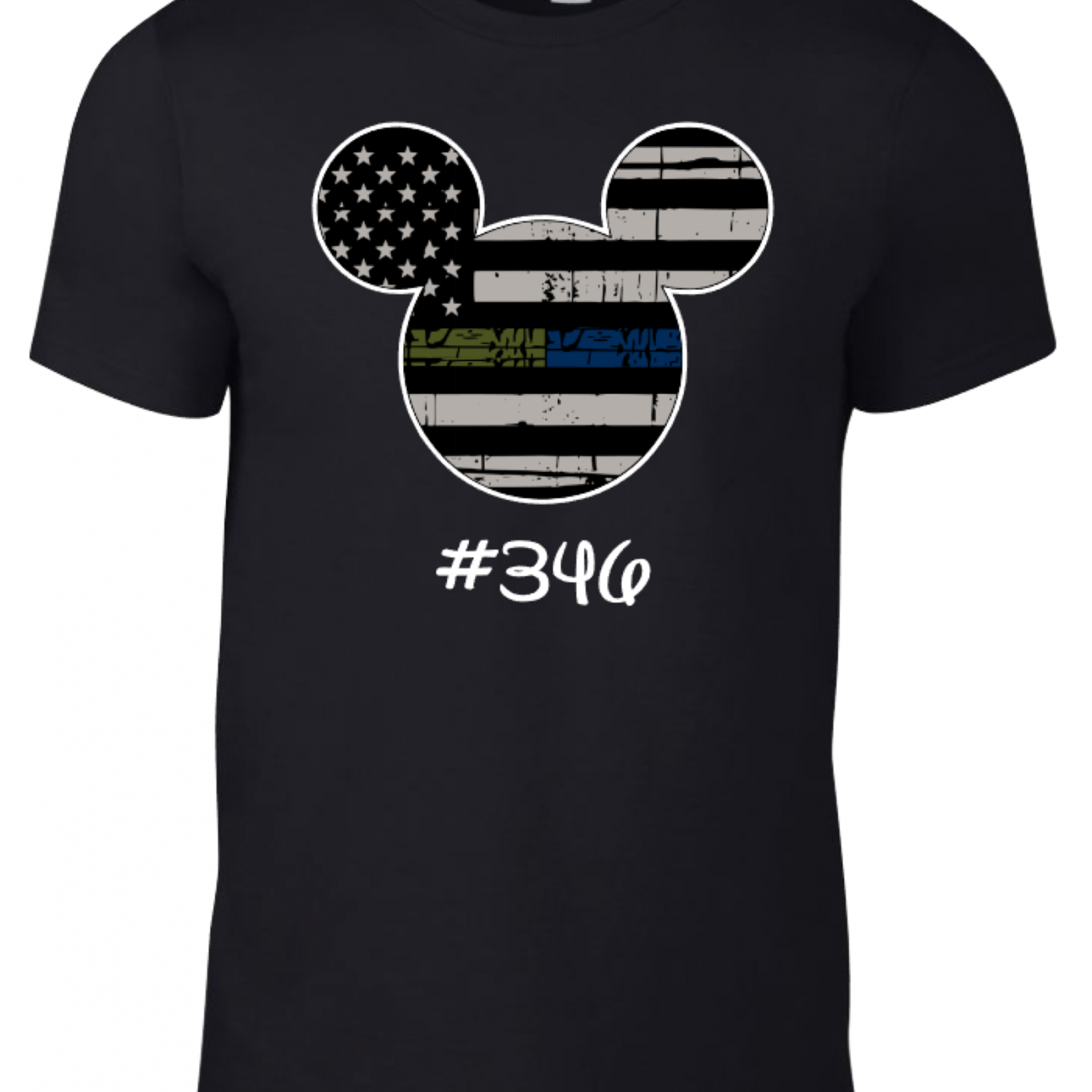 Custom Disney House Divided Disney US Marines Military Police Family Mickey Mouse Family Matching Shirts