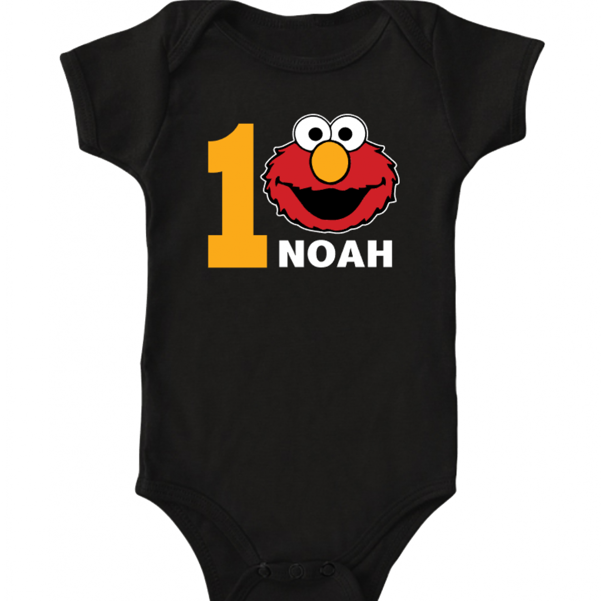 Personalized Elmo Monster Matching Family Birthday T-Shirts