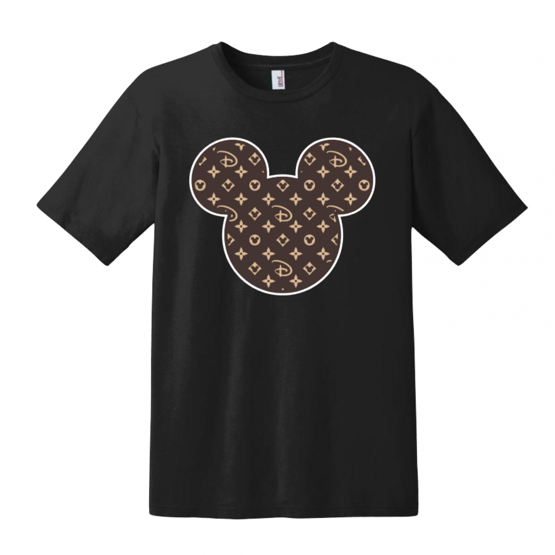 Custom Disney Monogram, Mickey Minnie Mouse and Friends T-Shirt