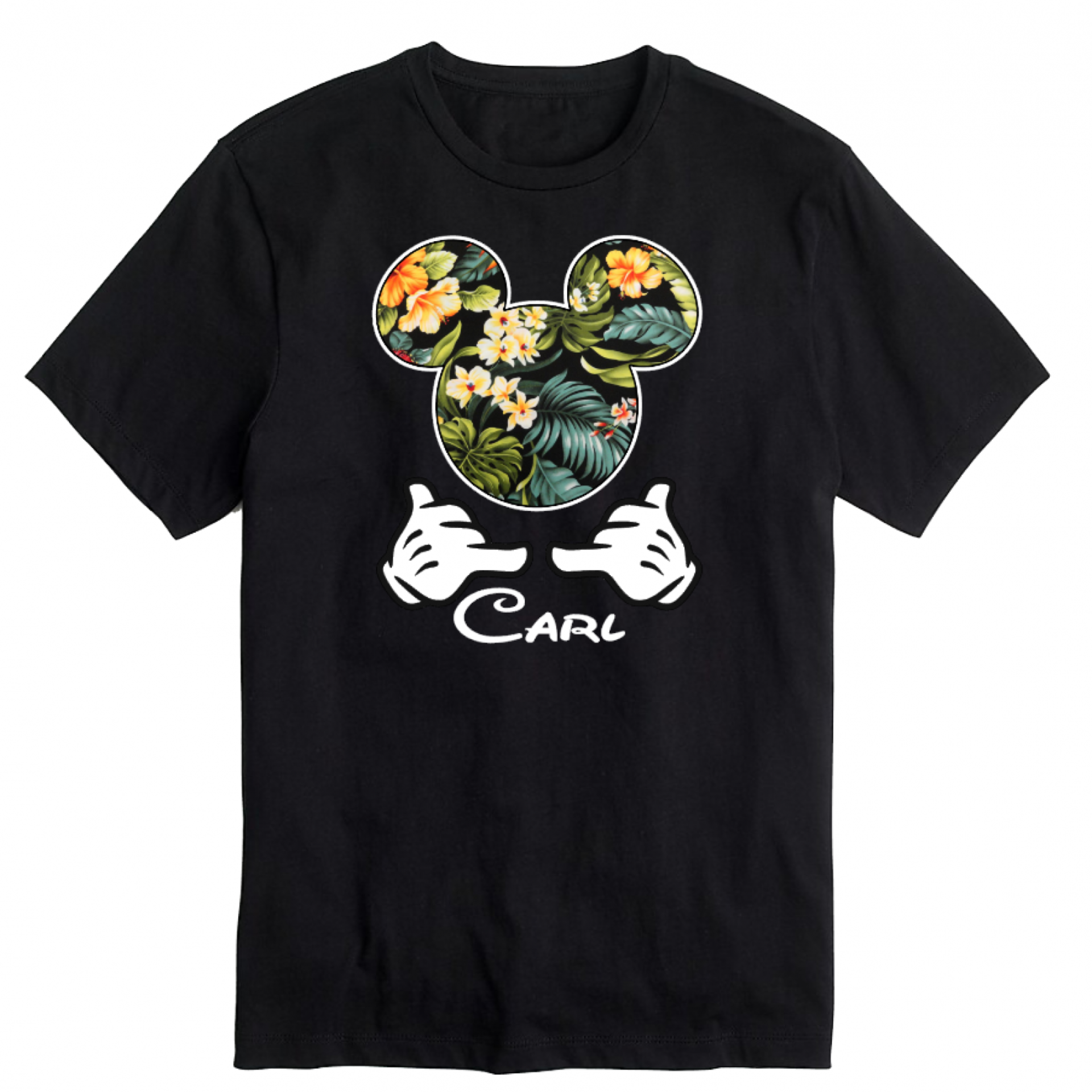 Disney Hawaii Shaka Hands Aulani Family Mickey Mouse and Minnie Mouse T-Shirt