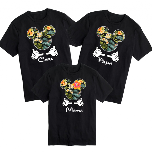 Custom Disney Hawaii Shaka Hands Aulani Family and Friends T-Shirt